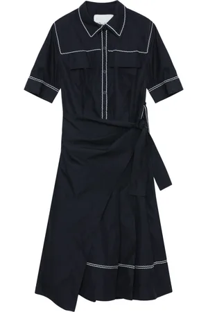 3.1 Phillip Lim Layered short-sleeved shirt-dress