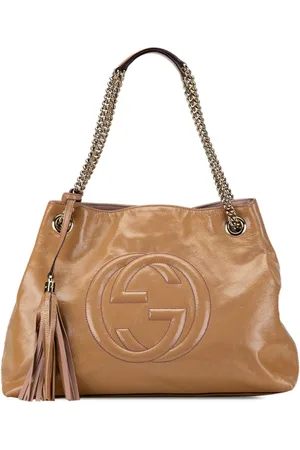 Gucci 2000-2015 Medium Patent Soho Chain tote bag