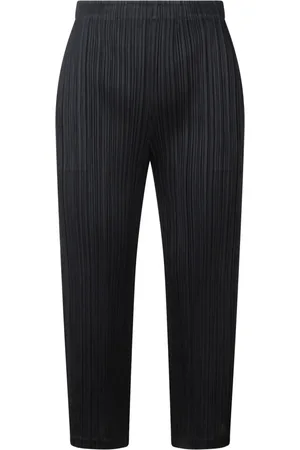 PLEATS PLEASE ISSEY MIYAKE Pliss?? cropped trousers