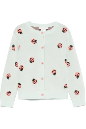 Stella McCartney Patterned-jacquard cardigan