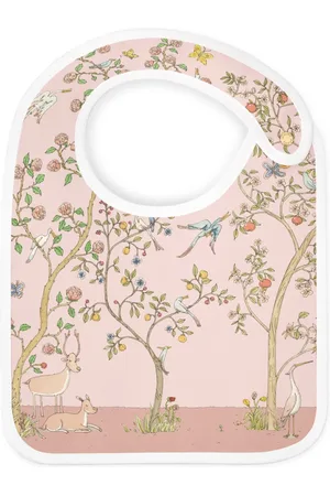 Atelier Choux Floral-print bib