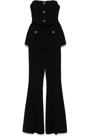 Self-Portrait Crepe jumpsuit