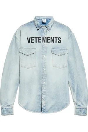 Vetements Logo-embroidered shirt