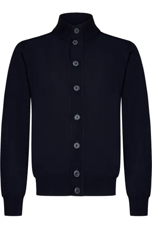 Franzese Mock-neck cardigan