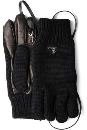 Prada Panelled gloves