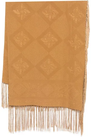 Giorgio Armani 1990s pattern-jacquard scarf