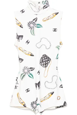 CHANEL 1990-2000 sleeveless dress