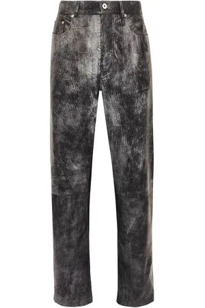 J.W.Anderson Straight-leg leather trousers