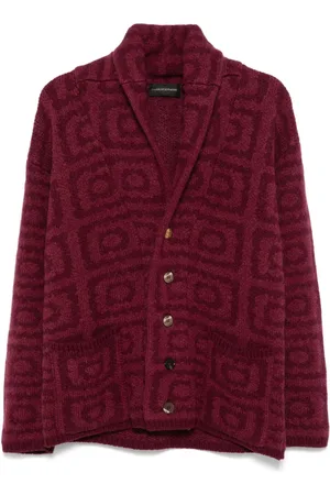 GABRIELE PASINI Patterned-jacquard cardigan