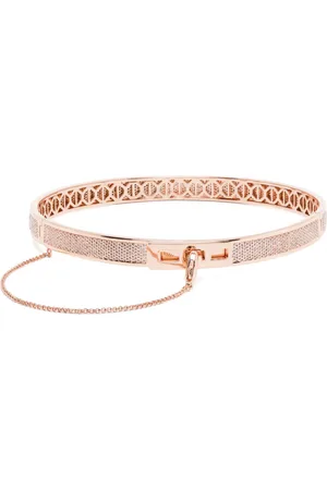 Eddie Borgo 12K rose Pavé Safety Chain choker