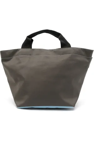 Hervè Chapelier Army green canvas 1027N shopping bag