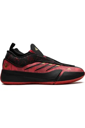 adidas Dame 9 "BAPE - Black Scarlet" sneakers