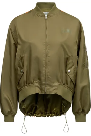 Maison Margiela Logo-print zip-up jacket