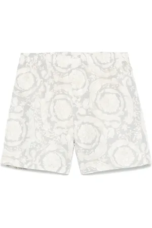 VERSACE Barocco-print swim shorts