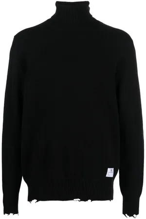DEPARTMENT 5 Distressed roll-neck jumper