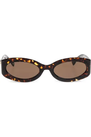 Dsquared2 Oval-frame tortoiseshell sunglasses