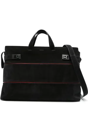 Salvatore Ferragamo Gancini-plaque tote bag