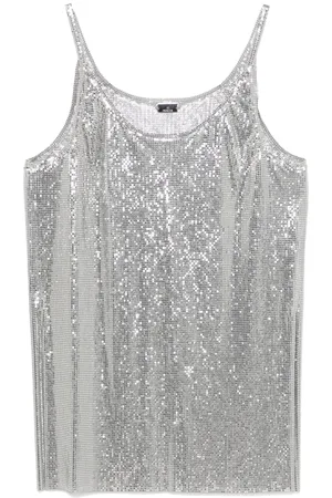 Paco rabanne Mesh tank top