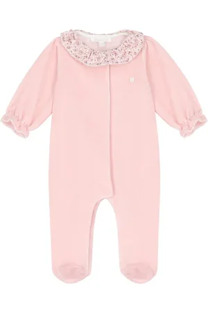 PATACHOU Ruffle-trim babygrow