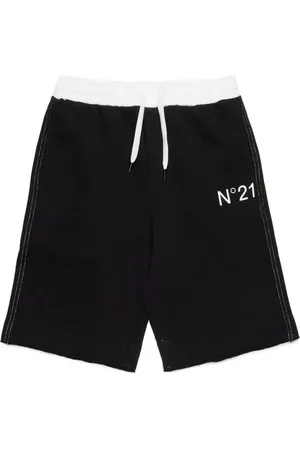 Nº21 Logo-print shorts