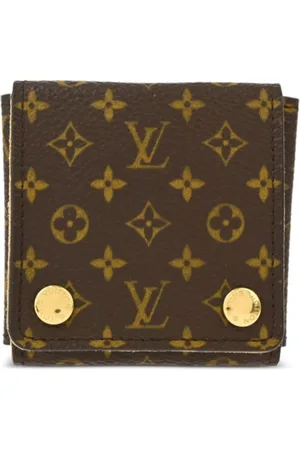LOUIS VUITTON 2004 Monogram-canvas portable jewellery case