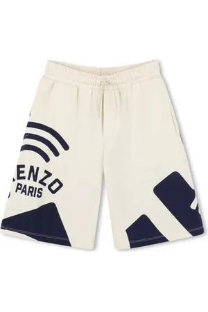 Kenzo Graphic-print track shorts