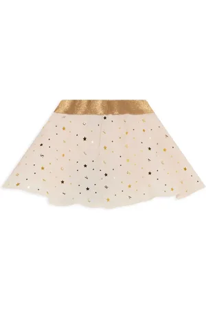 VERSACE Star-print skirt