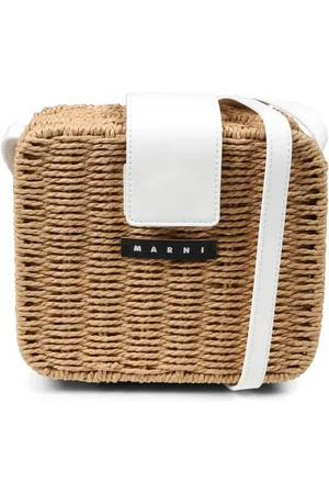 Marni Wicker shoulder bag