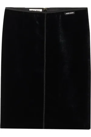 Miu Miu Velvet skirt