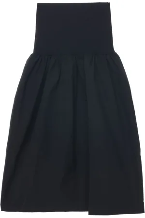 AMOMENTO Panelled midi skirt