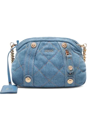 Liu Jo Quilted denim crossbody bag
