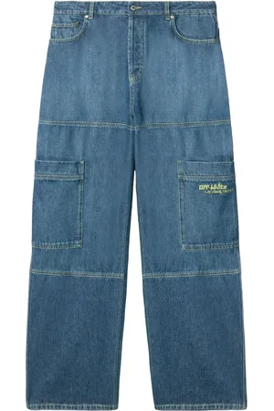 OFF-WHITE Irregular cargo jeans