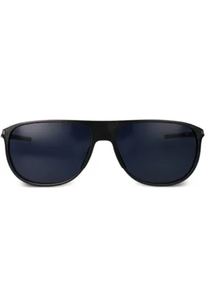 Tag Heuer Round-frame sunglasses
