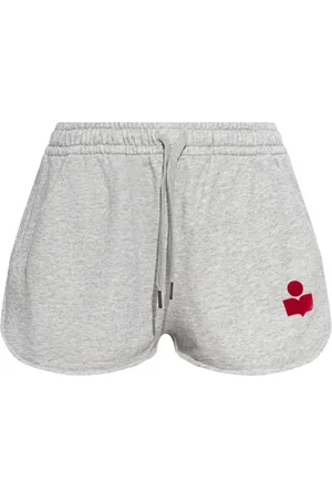 Marant Etoile Mifa logo-print track shorts
