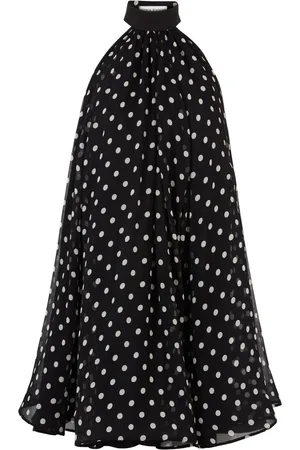 Nina Ricci Peplum-hem halterneck mini dress