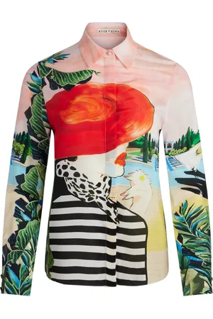 ALICE+OLIVIA Willa silk shirt