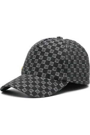Balmain Monogram-jacquard baseball cap