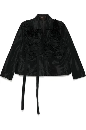 BIYAN Taffeta 3D flower jacket