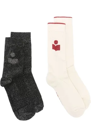 Isabel Marant Logo-intarsia socks set