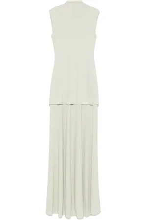 Jil Sander Layered maxi dress