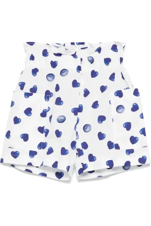 MONNALISA Heart-print shorts