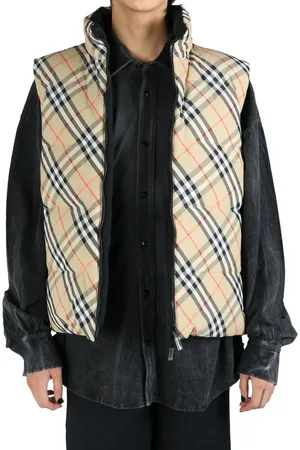 Burberry Checked padded gilet