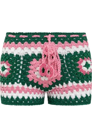 Matimì Crochet-knit shorts