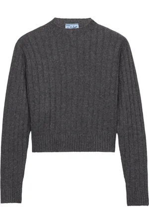 Prada Cropped Re-Cashmere sweater