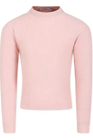 Pinko Rhinestone-logo sweater
