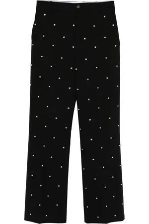Frenken Belcut Swarovski-embellished trousers
