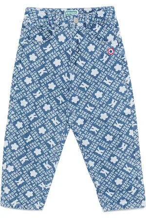Kenzo Logo-print jeans