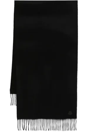 Moncler Fringed cashmere scarf