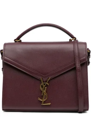 Saint Laurent 2019 Medium Grain de Poudre Cassandra Top Handle Bag satchel