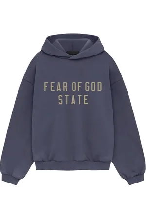 FEAR OF GOD Logo-print hoodie